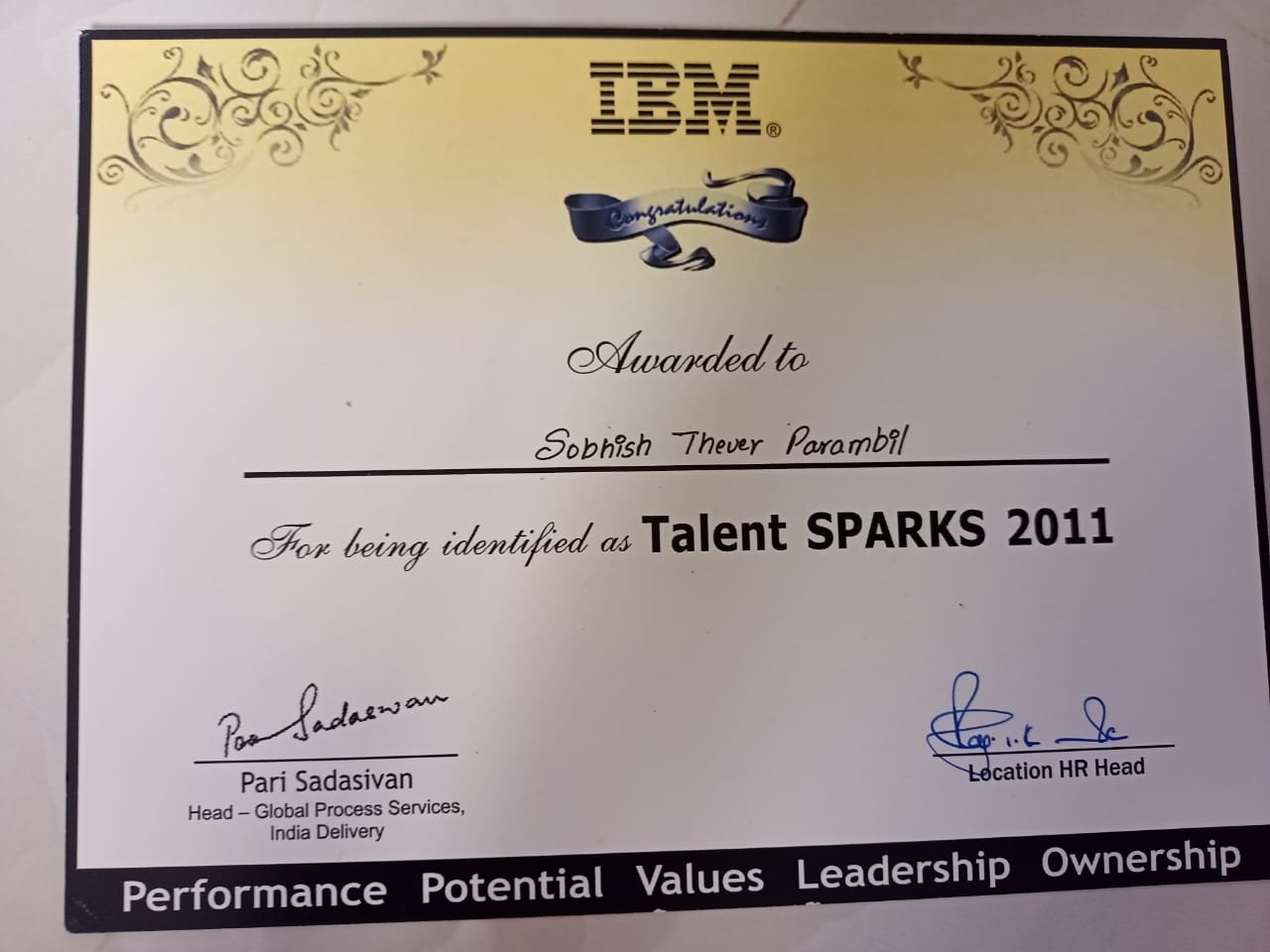 Sobhish award and recognition 6