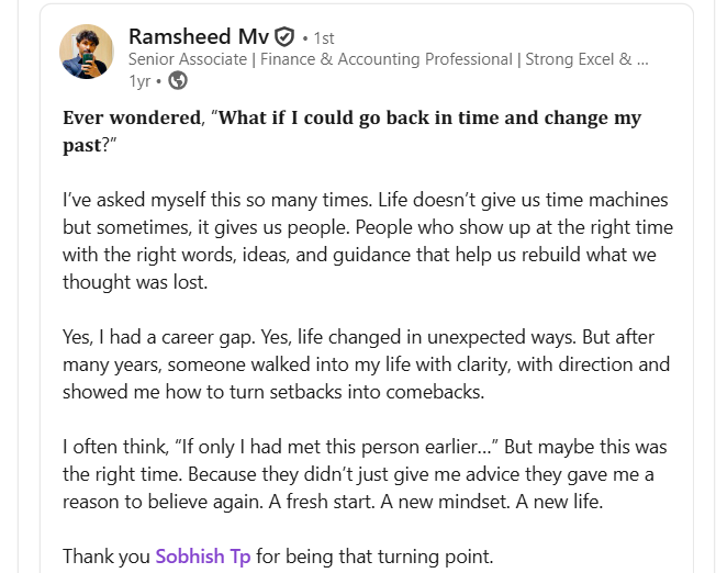 Ramshi feedback