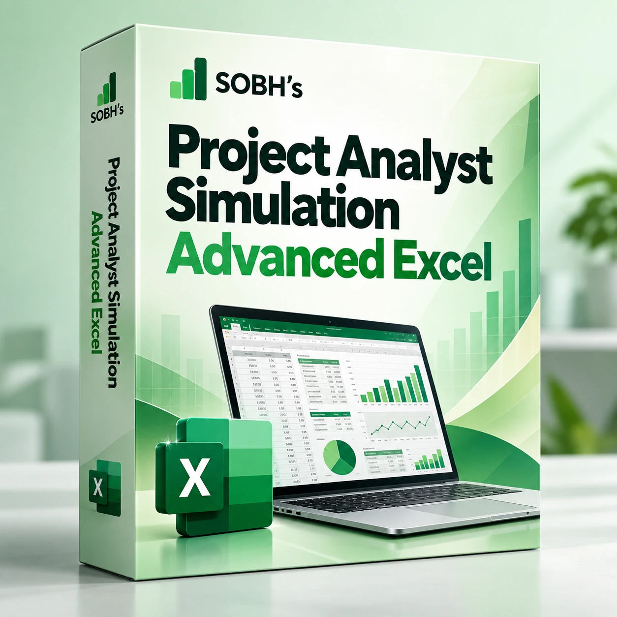 Excel finance project analysis dashboard