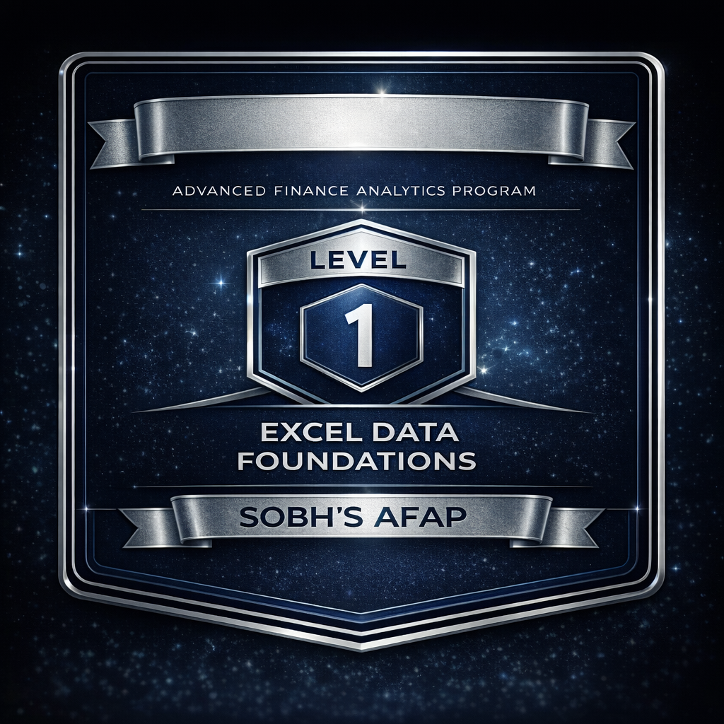 AFAP Level 1 Badge